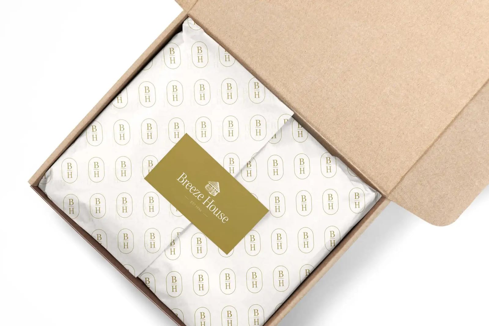 BH Mailer Box Wrapping Tissue Paper Mockup1 scaled 1